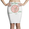 pizza math Pencil Skirts