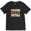 chicago bears tee packers can suck my ditka V-Neck Tee