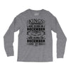 Real Kings Are Born On December 19 Long Sleeve Shirts