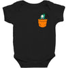 plankton pocket Baby Bodysuit