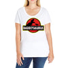 Daddysaurus Jurassic Park Ladies Curvy T-Shirt