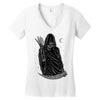 grimbae Women's V-Neck T-Shirt