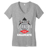 proud grandma graduate 2018.. Women's V-Neck T-Shirt