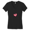 Broken Heart Women's V-Neck T-Shirt