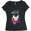 who loves chihuahua Women's Triblend Scoop T-shirt