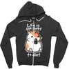 fat life Zipper Hoodie