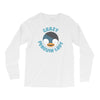 crazy penguin lady Long Sleeve Shirts