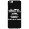 Smartass October Girl iPhone 6/6s Case