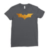 Batman Gold Logo Ladies Fitted T-Shirt