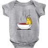 grilled cheese bath Baby Onesie