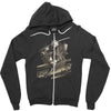 the weight of the world Zipper Hoodie