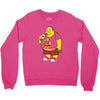 fractal comic book guy Crewneck Sweatshirt