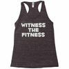 witness the fitness Racerback Tank