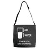 technically the glass is always full Adjustable Strap Totes