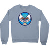 lucha libre   blue Crewneck Sweatshirt