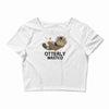 otterly wasted drinking Crop Top