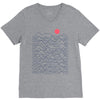 mountain line V-Neck Tee