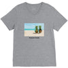 Vacay Mode V-Neck Tee