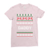 ugly christmas daddy Ladies Fitted T-Shirt