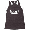 2x dot sticker vinyl decal d.o Racerback Tank