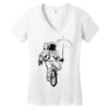 astronaut Women's V-Neck T-Shirt