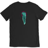 headphones girl V-Neck Tee