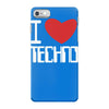 i love techno iPhone 7 Case