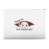 October Peeking Out Baby Boy Accessory Pouches