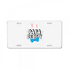 papa bunny License Plate