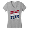 dream team Women's V-Neck T-Shirt