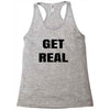 get real Racerback Tank