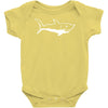 hai haie selachii shark der wei&szlig;e hai jaws neu Baby Onesie