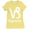 capricorn zodiac Ladies Fitted T-Shirt