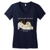 Edouard Manet Olympia Women's V-Neck T-Shirt