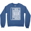qr composition Crewneck Sweatshirt