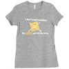 i dont need condoms the aids will kill the baby Ladies Fitted T-Shirt