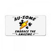 au some License Plate