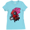 lil big mouth Ladies Fitted T-Shirt
