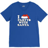I Love Party With Santa V-Neck Tee