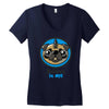 believe in pugcorns Women's V-Neck T-Shirt