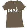 meh Ladies Fitted T-Shirt