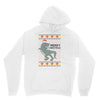 ugly dinosaur merry christmas Unisex Hoodie