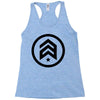 analog black new logo Racerback Tank
