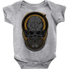 metal disk jockey Baby Onesie