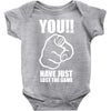 you have just lost the game  funny computer internet humour Baby Onesie