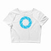 camera shutter Crop Top