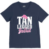 tan legged juliet V-Neck Tee