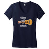 there will be drama Women's V-Neck T-Shirt