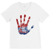 july 4 V-Neck Tee