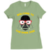 wellcome to the dork side Ladies Fitted T-Shirt